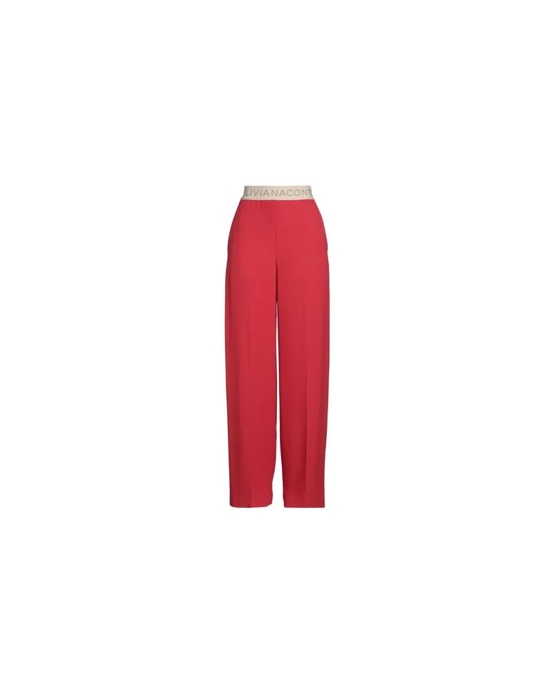 Liviana Conti HOSEN & RÖCKE - Hosenauf YOOX.COM Rot