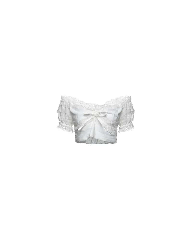 WANDERING TOPS - Topsauf YOOX.COM Weiß