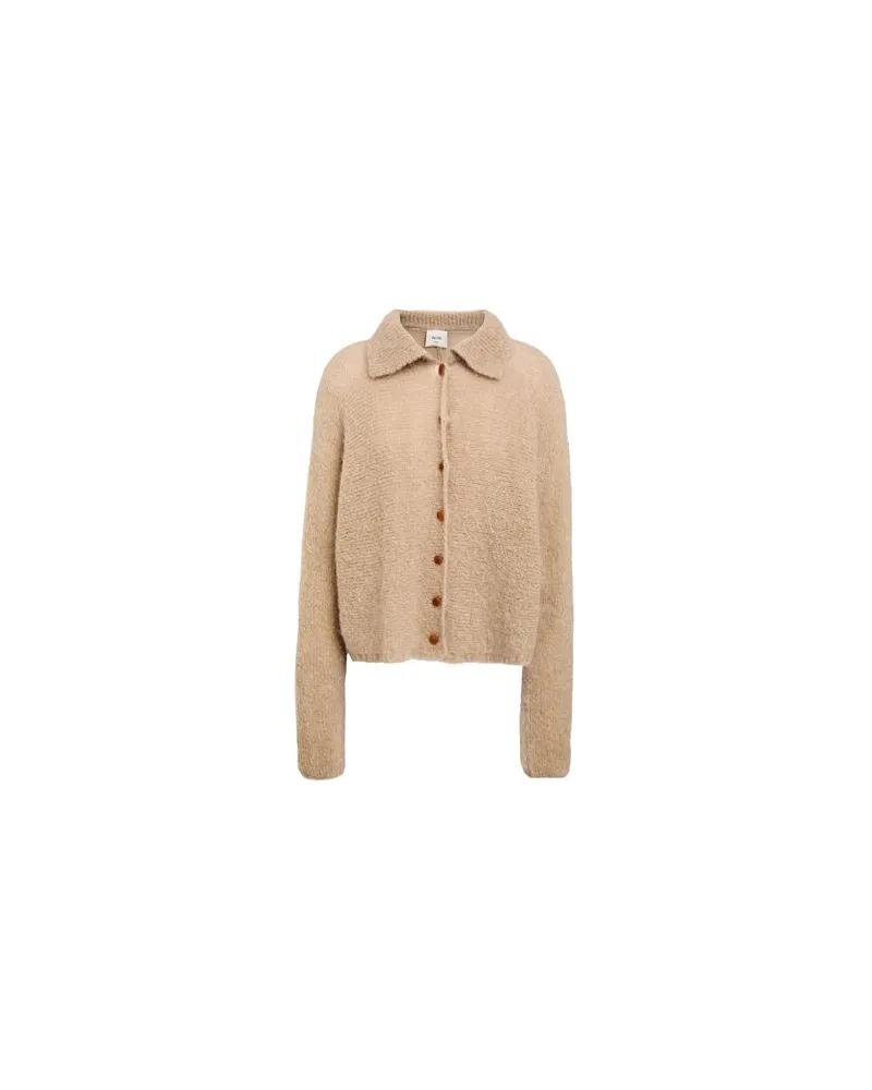 ALYSI STRICKWAREN - Strickjackenauf YOOX.COM Beige
