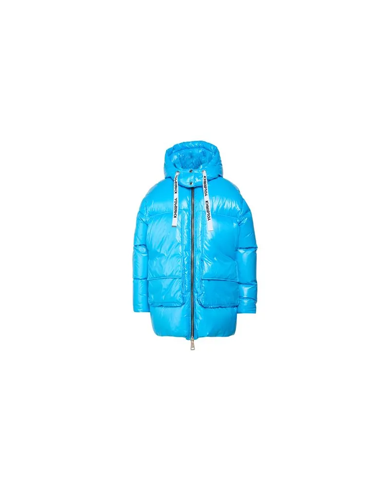KHRISJOY JACKEN & MÄNTEL - Pufferjacken & Daunenjackenauf YOOX.COM Azurblau