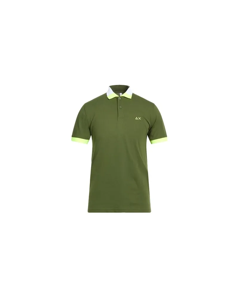 Sun68 TOPS - Poloshirtsauf YOOX.COM Militärgrün