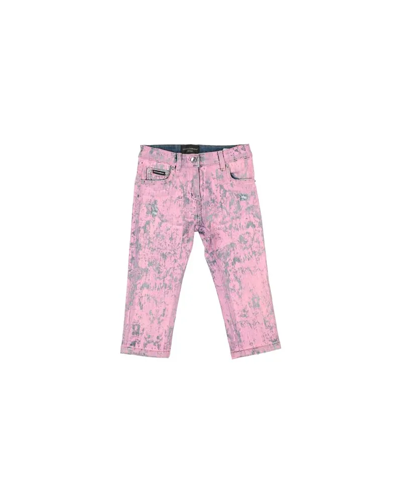 Dolce & Gabbana HOSEN & RÖCKE - Jeanshosenauf YOOX.COM Rosa