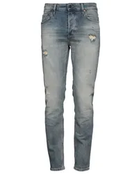 Haikure Jeanshose Blau