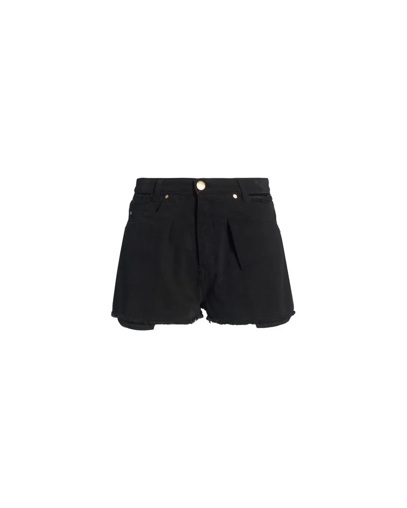 Pinko DENIM - HOSEN & RÖCKE - Jeansshortsauf YOOX.COM Schwarz