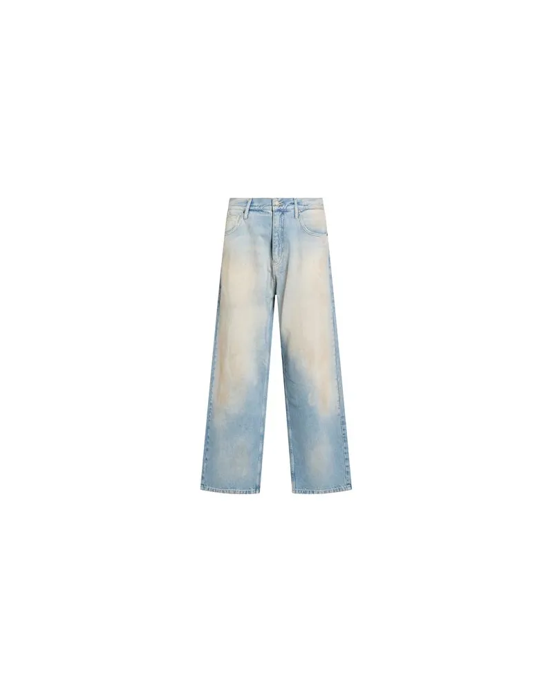 Guess HOSEN & RÖCKE - Jeanshosenauf YOOX.COM Blau