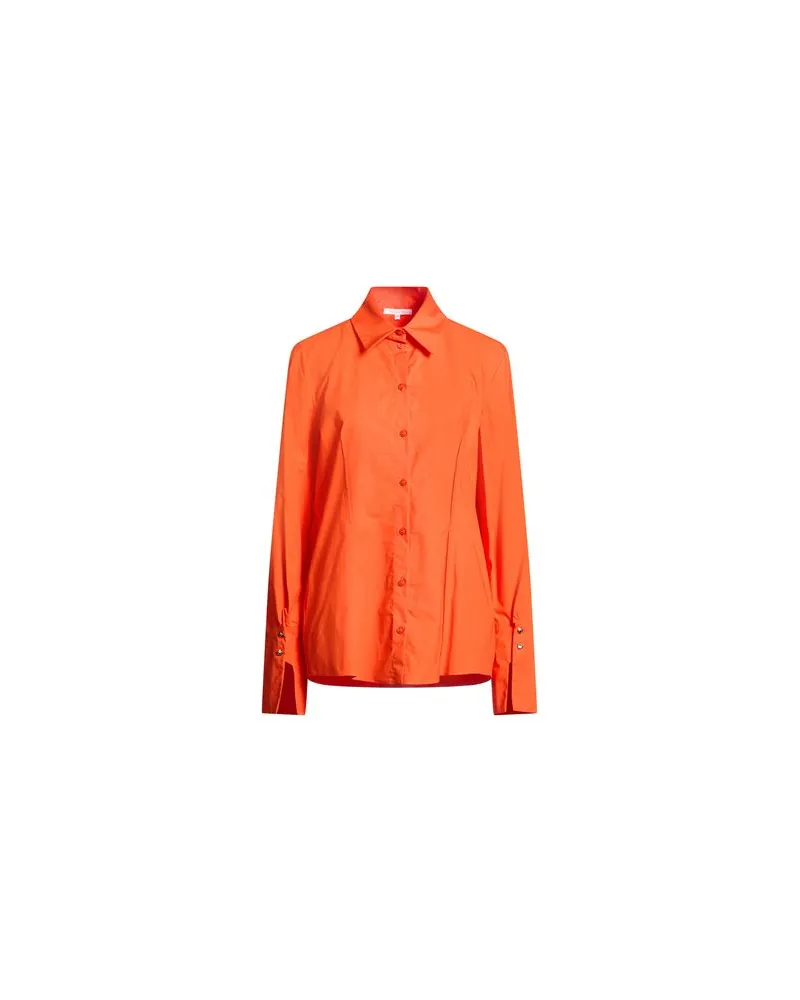 Patrizia Pepe TOPS - Hemdenauf YOOX.COM Mandarine
