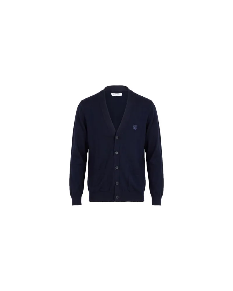 Kitsuné STRICKWAREN - Strickjackenauf YOOX.COM Nachtblau