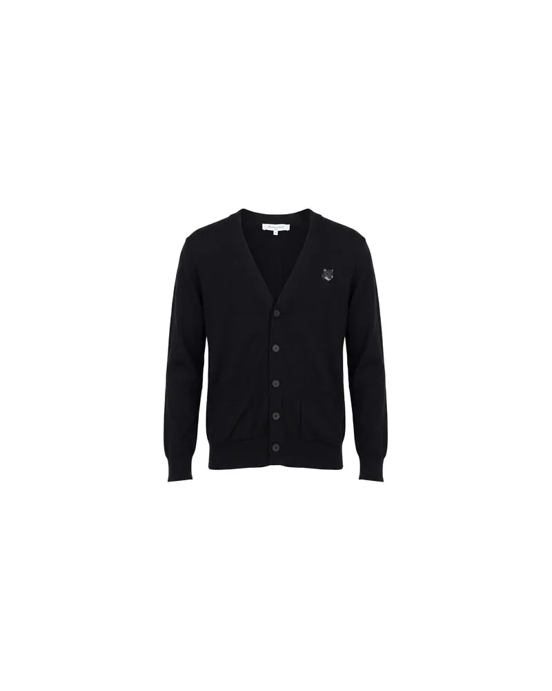 Kitsuné STRICKWAREN - Strickjackenauf YOOX.COM Schwarz