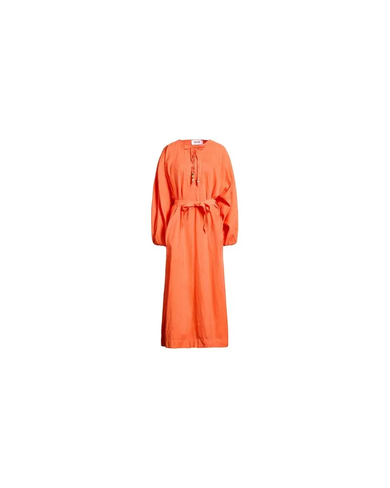 Bazar Deluxe KLEIDER - Maxi-Kleiderauf YOOX.COM Orange