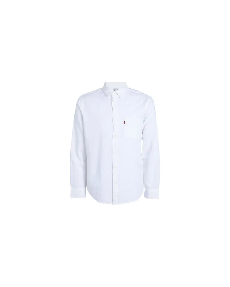 Levi's SUNSET 1 POCKET STANDARD NEUTRALS  - TOPS - Hemdenauf YOOX.COM Elfenbein