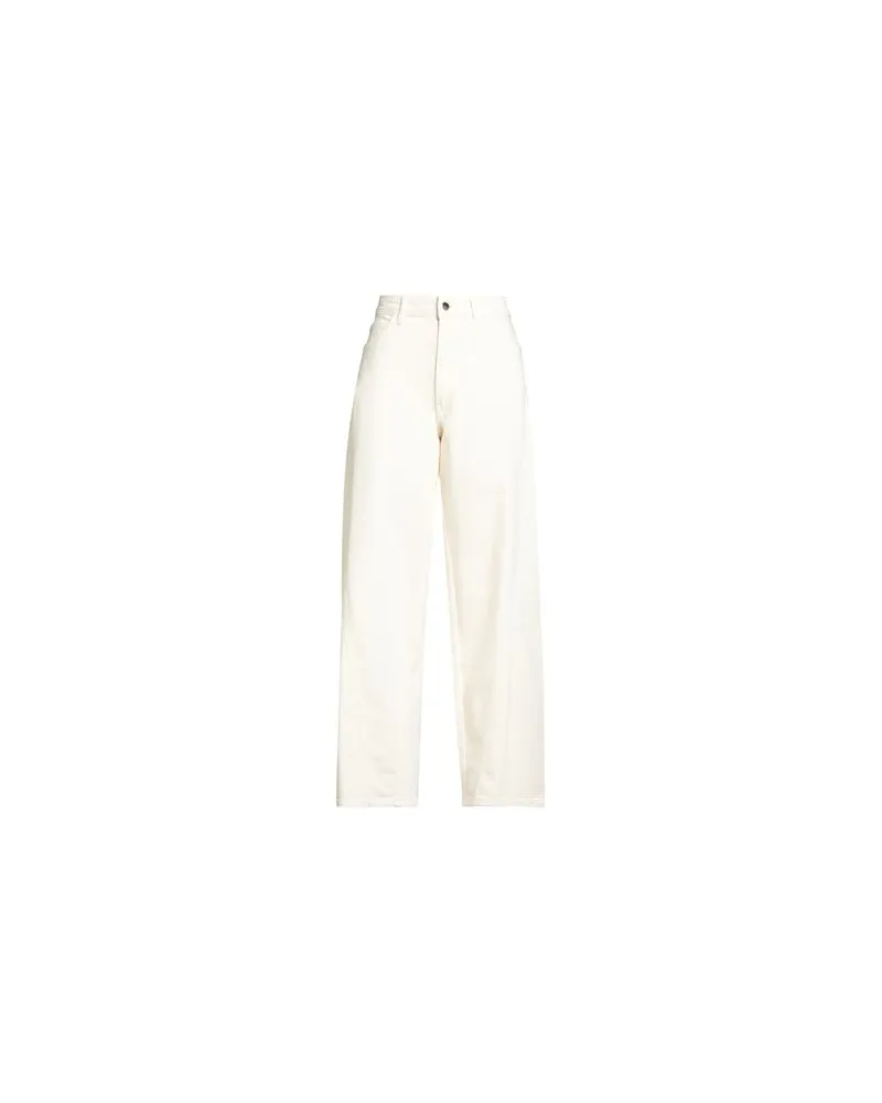Kaos HOSEN & RÖCKE - Jeanshosenauf YOOX.COM Cremeweiß