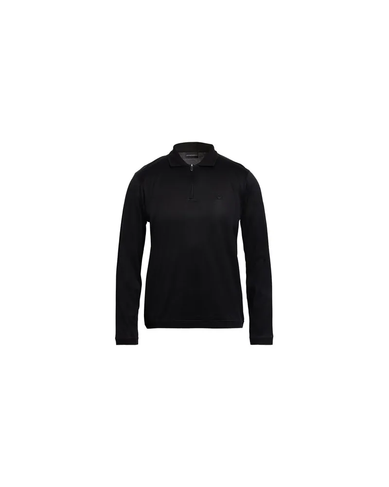 Emporio Armani TOPS - Poloshirtsauf YOOX.COM Schwarz