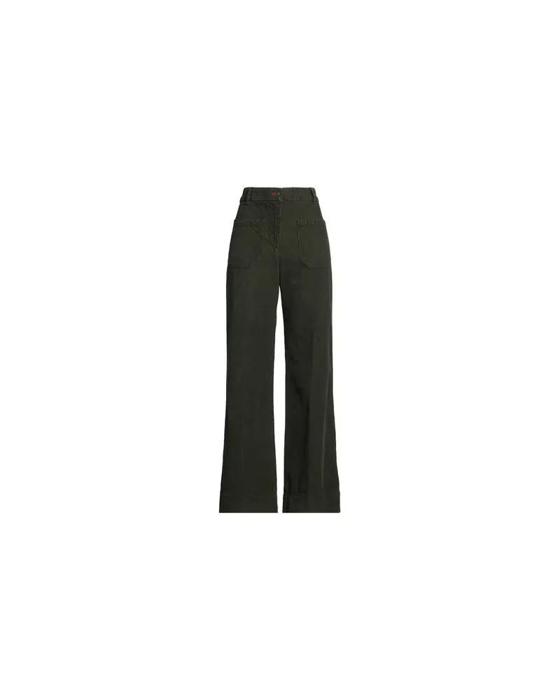 Victoria Beckham HOSEN & RÖCKE - Hosenauf YOOX.COM Militärgrün