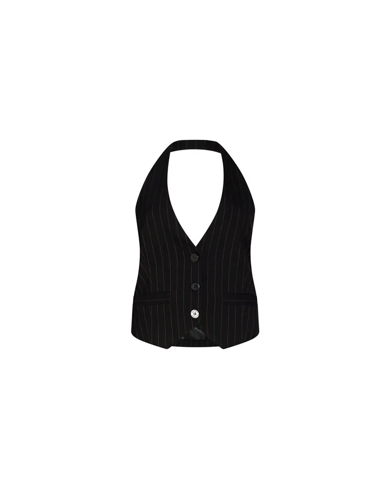Silvian Heach ANZÜGE und CO-ORDS - Couture-Westenauf YOOX.COM Schwarz