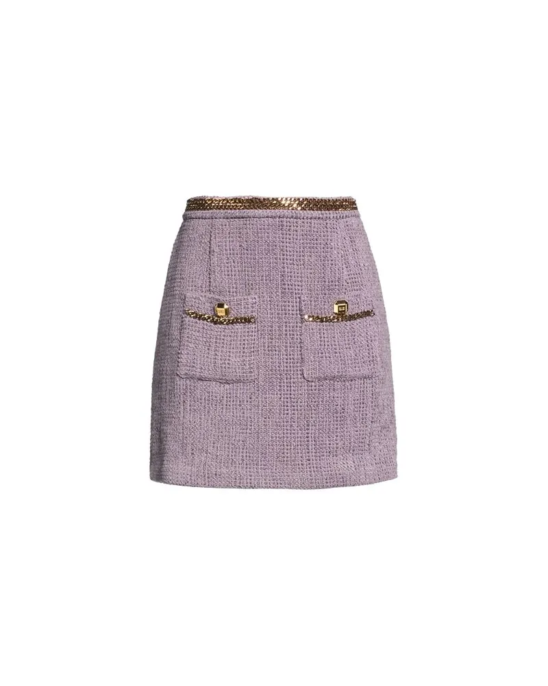 Elisabetta Franchi HOSEN & RÖCKE - Miniröckeauf YOOX.COM Lila
