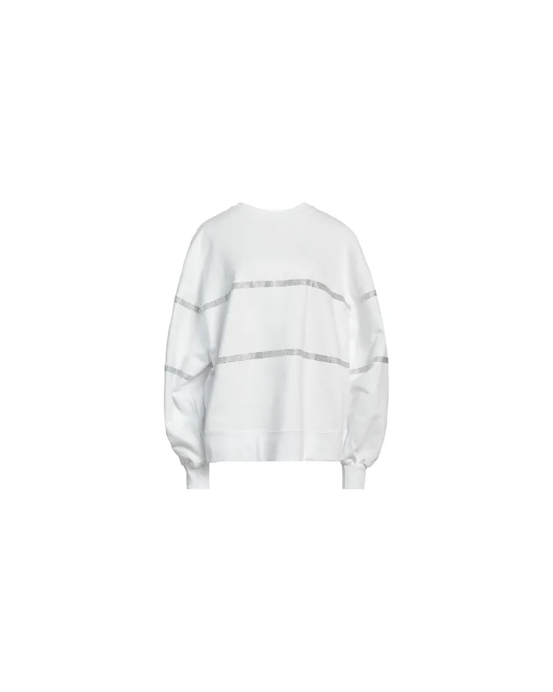 GCDS TOPS - Sweatshirtsauf YOOX.COM Weiß