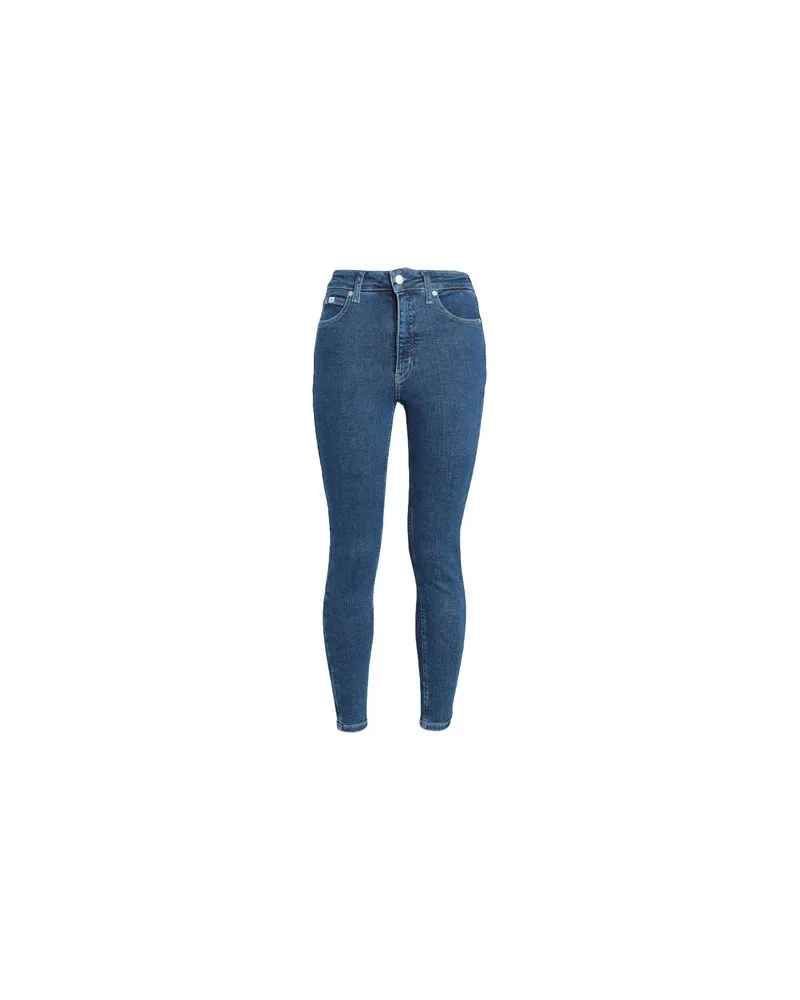 Calvin Klein HOSEN & RÖCKE - Jeanshosenauf YOOX.COM Blau