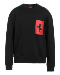 Ferrari Sweatshirt Schwarz