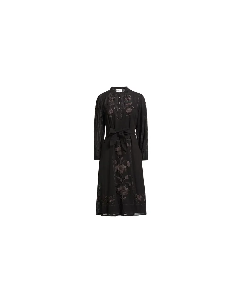 Antik Batik KLEIDER - Midi-Kleiderauf YOOX.COM Dunkelbraun