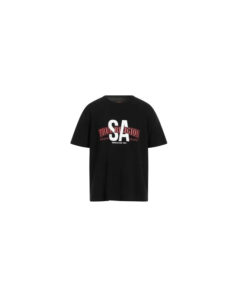 True Religion TOPS - T-shirtsauf YOOX.COM Schwarz