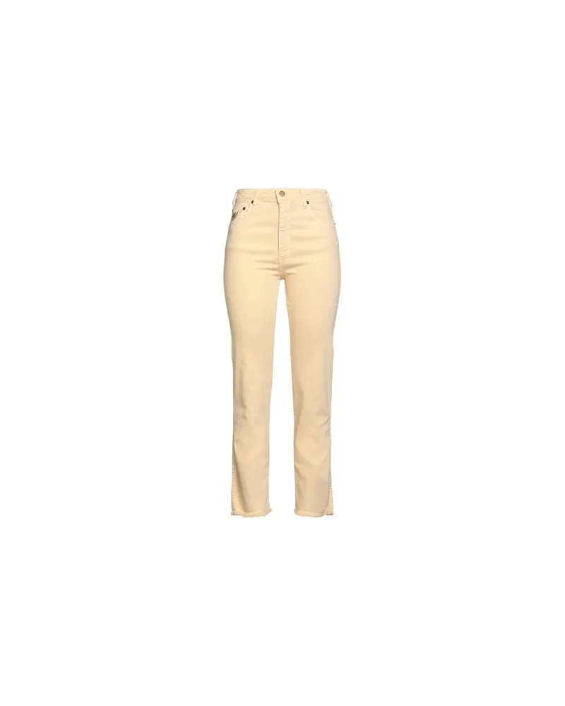 Lois HOSEN & RÖCKE - Jeanshosenauf YOOX.COM Pastellgelb