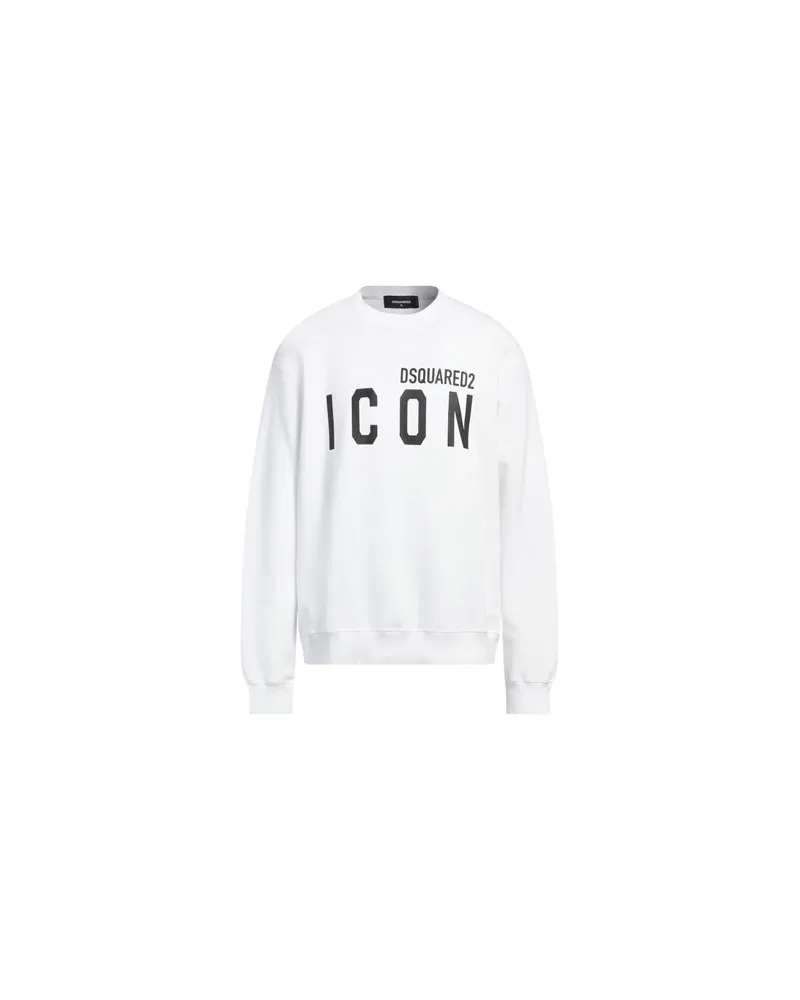 Dsquared2 ICON - TOPS - Sweatshirtsauf YOOX.COM Weiß