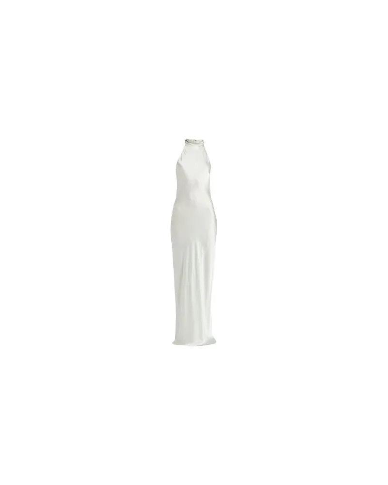 Semicouture KLEIDER - Maxi-Kleiderauf YOOX.COM Salbeigrün