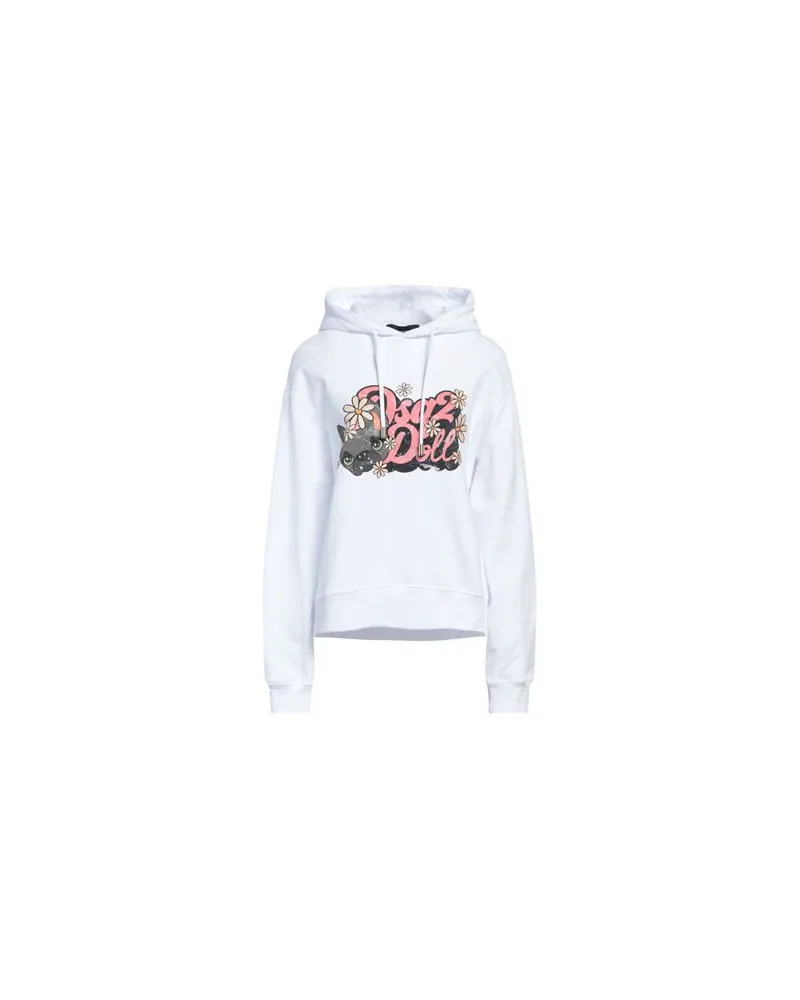 Dsquared2 TOPS - Sweatshirtsauf YOOX.COM Weiß