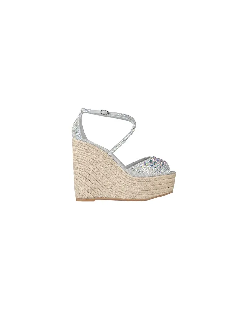 Le Silla SCHUHE - Espadrillesauf YOOX.COM Silber