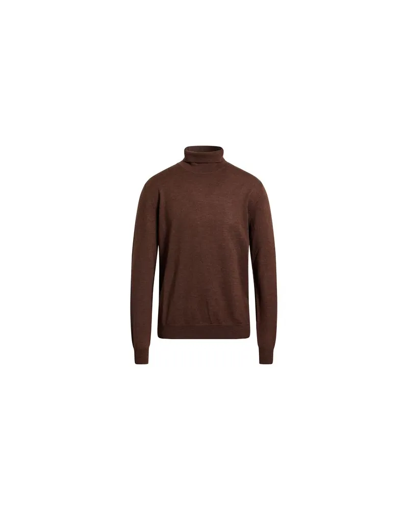 Massimo Alba STRICKWAREN - Rollkragenpulloverauf YOOX.COM Braun