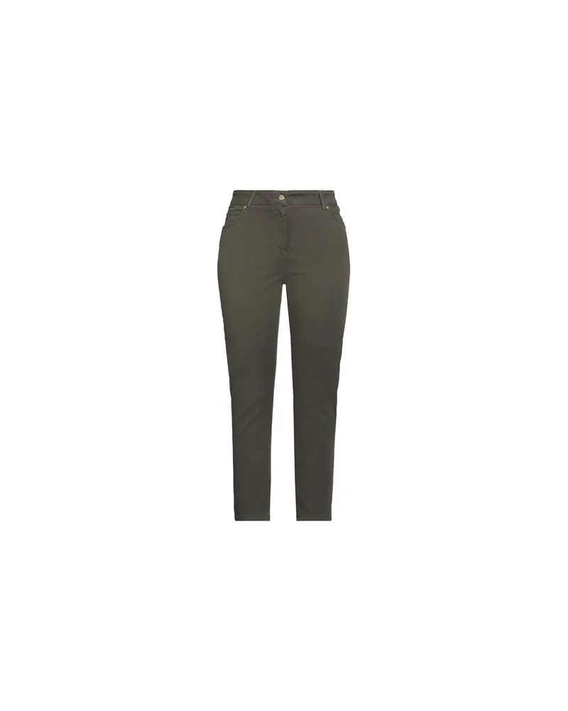 Clips More HOSEN & RÖCKE - Hosenauf YOOX.COM Militärgrün