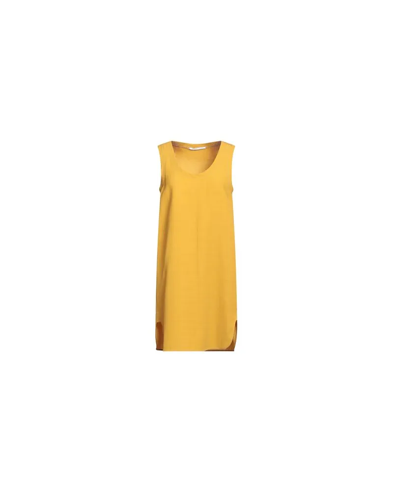AGNONA KLEIDER - Mini-Kleiderauf YOOX.COM Senf