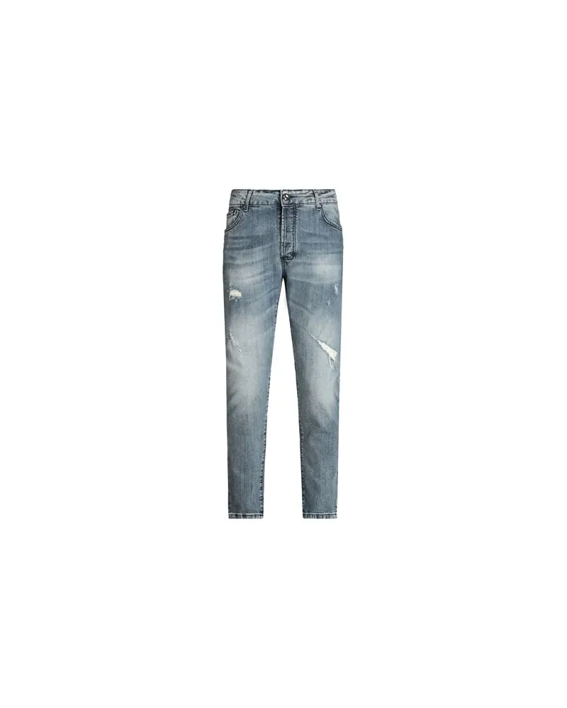 CoSTUME NATIONAL HOSEN & RÖCKE - Jeanshosenauf YOOX.COM Blau