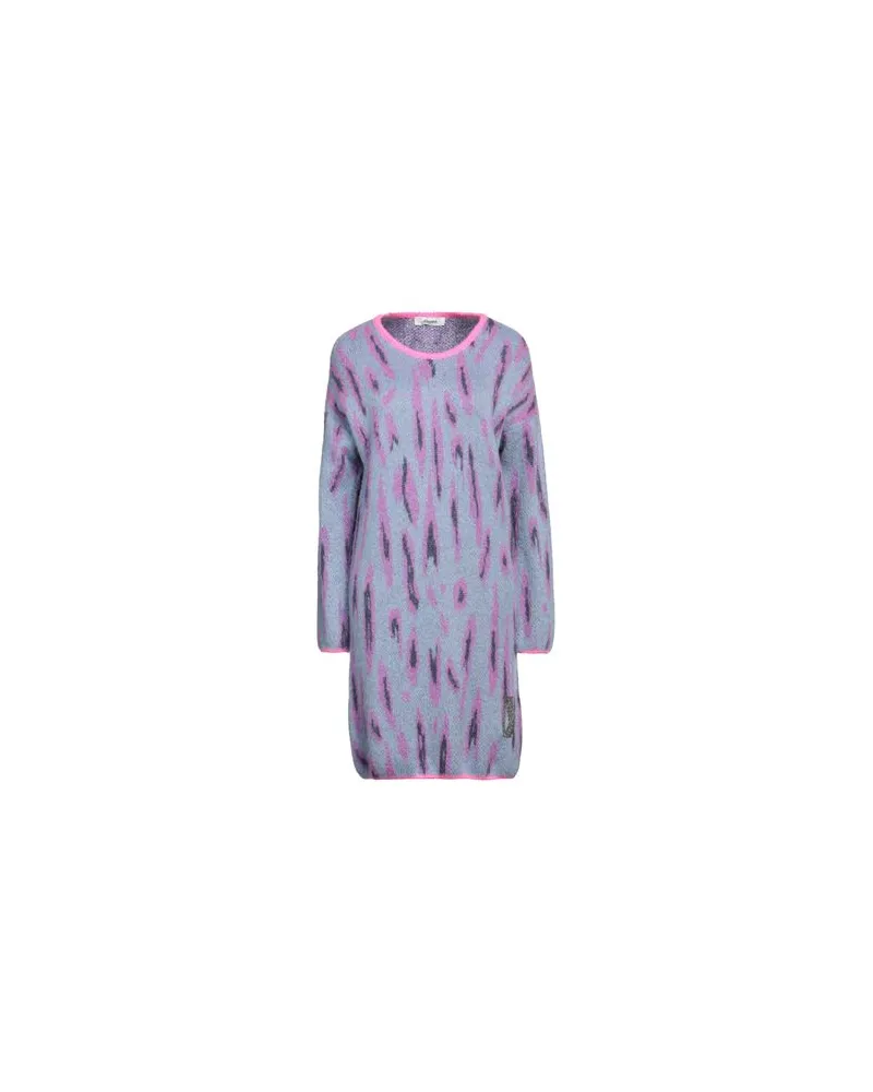 DIMORA KLEIDER - Mini-Kleiderauf YOOX.COM Himmelblau