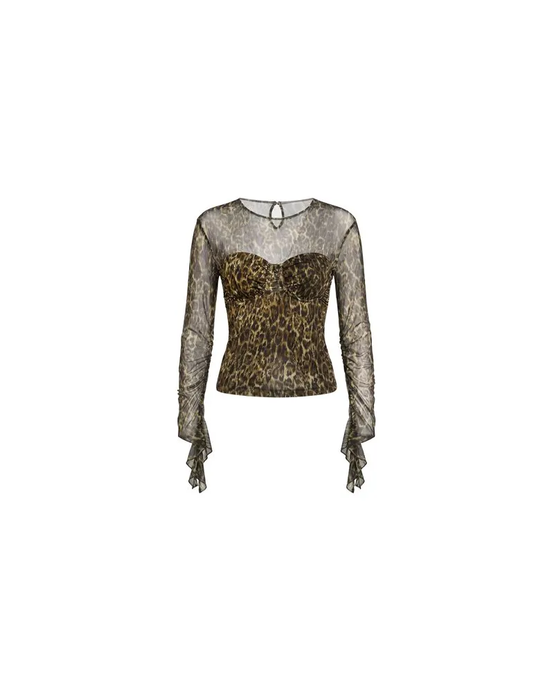 Just Cavalli TOPS - Topsauf YOOX.COM Militärgrün