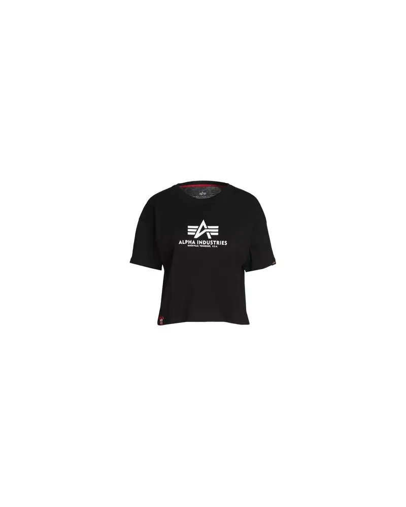 Alpha Industries TOPS - T-shirtsauf YOOX.COM Schwarz