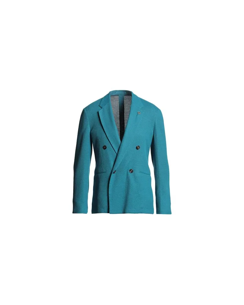 LARDINI ANZÜGE und CO-ORDS - Blazersauf YOOX.COM Aquamarin