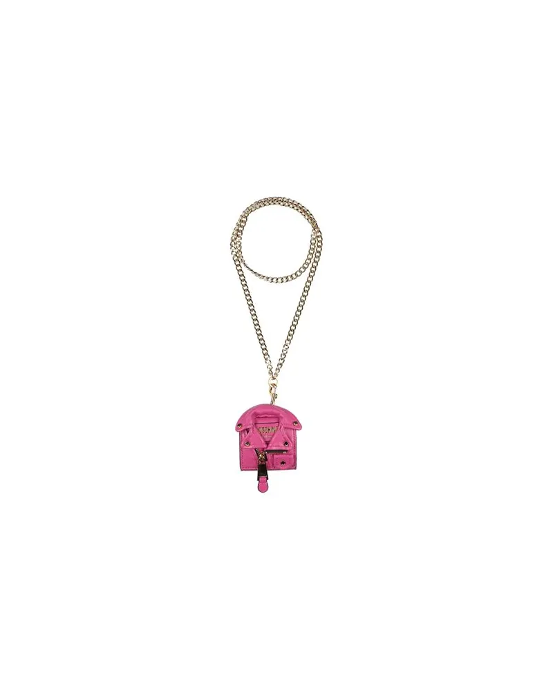 Moschino COUTURE - Kleinlederwaren - Portemonnaies mit Tragriemenauf YOOX.COM Fuchsia