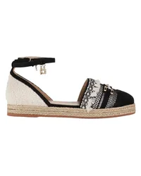 Elisabetta Franchi Espadrilles Schwarz