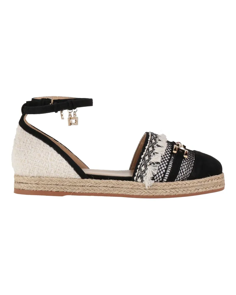 Elisabetta Franchi Espadrilles Schwarz