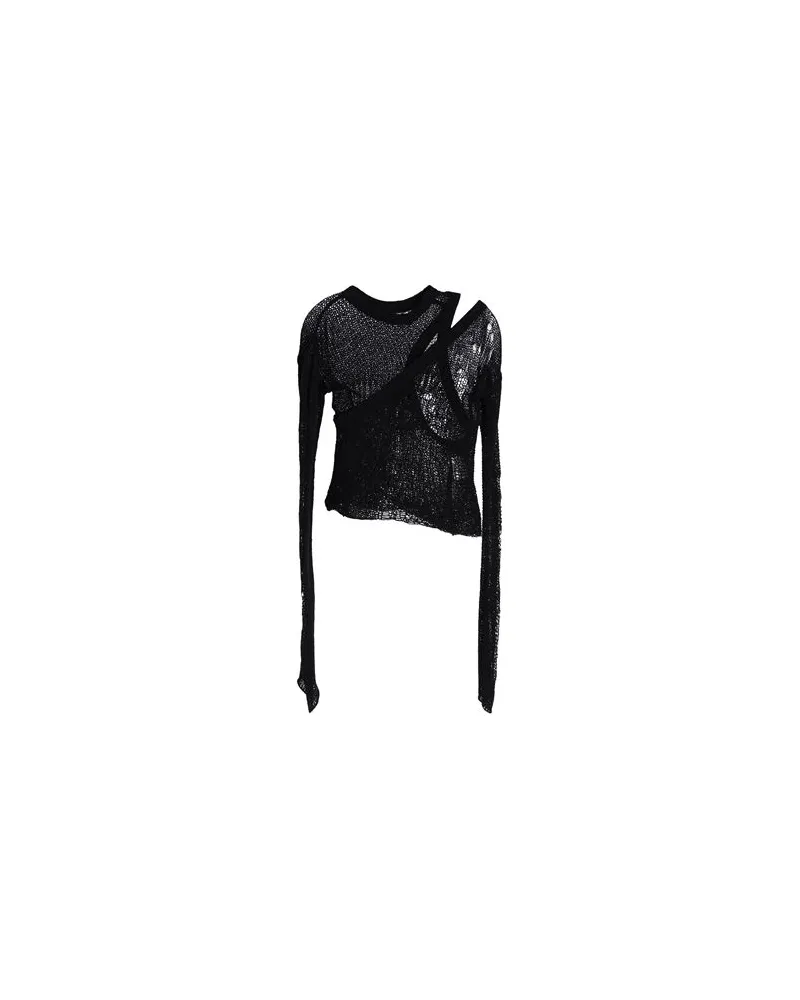 Rick Owens STRICKWAREN - Pulloverauf YOOX.COM Schwarz