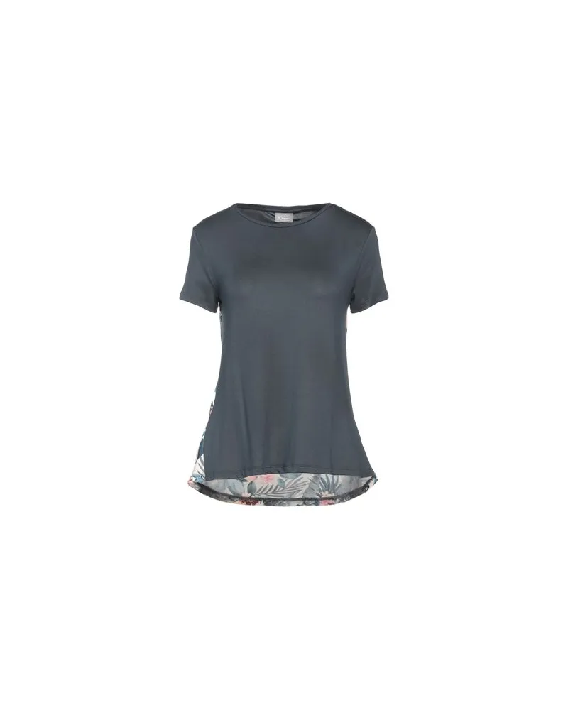 Freddy TOPS - T-shirtsauf YOOX.COM Taubenblau