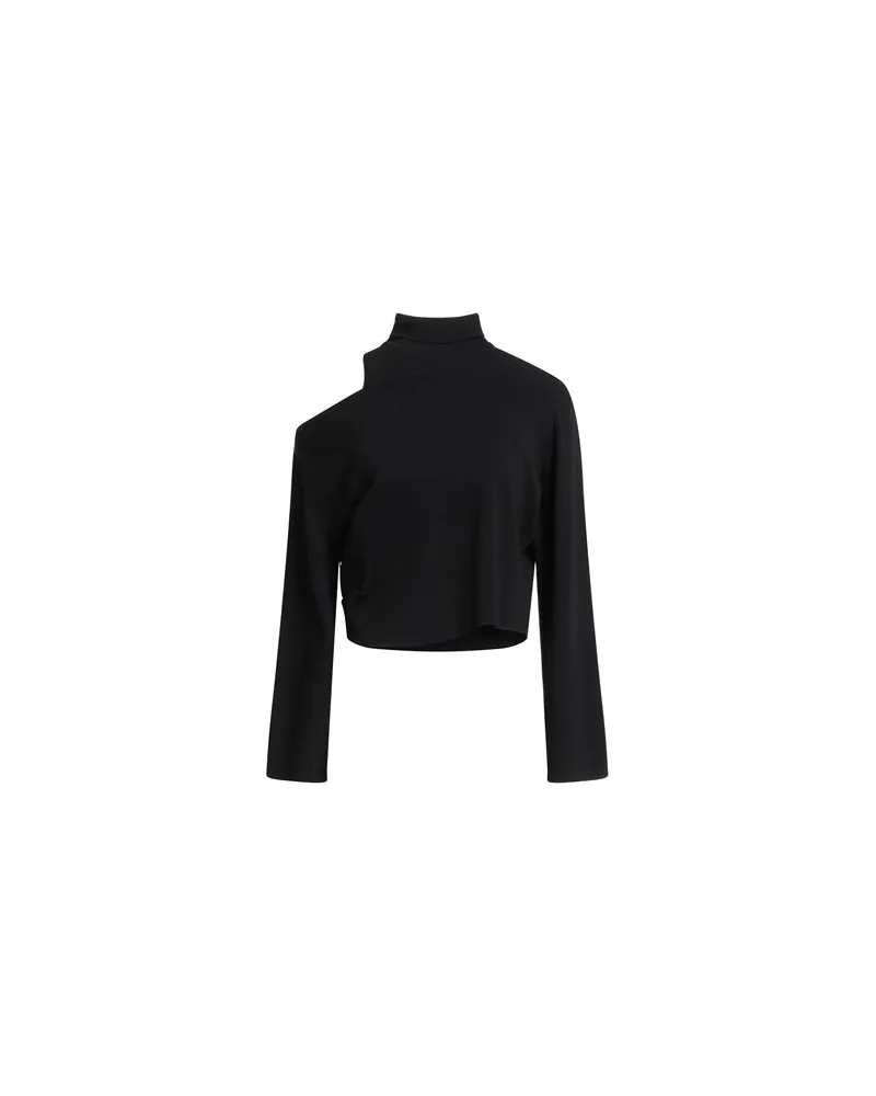 Moschino STRICKWAREN - Rollkragenpulloverauf YOOX.COM Schwarz