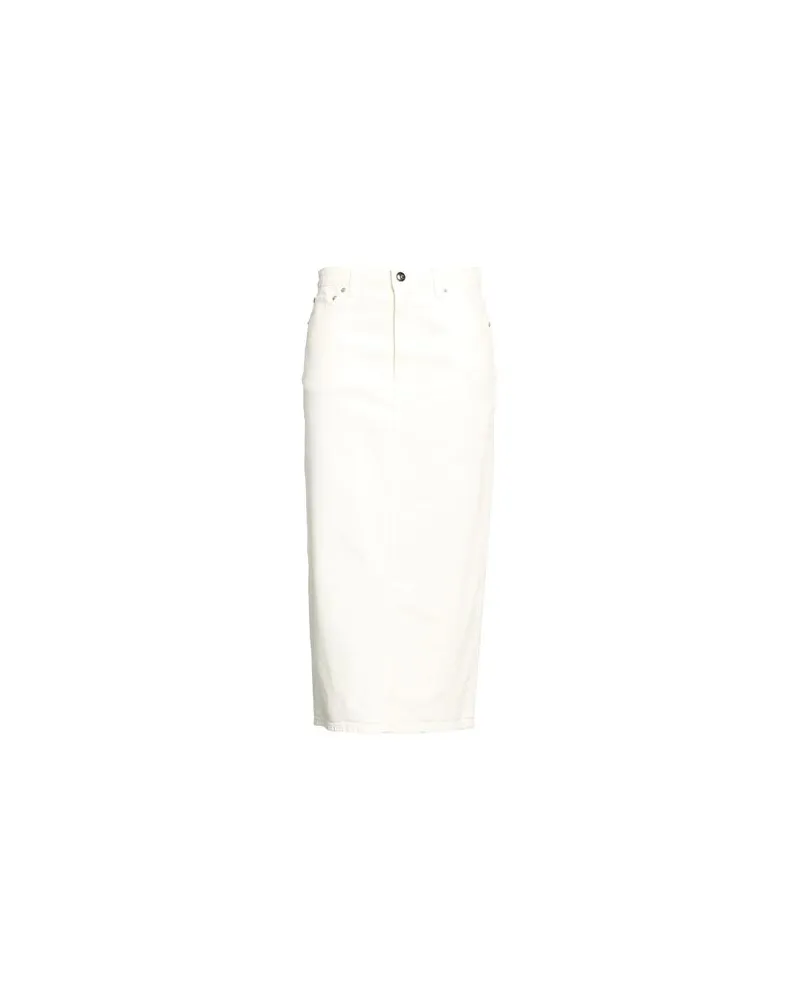 Semicouture HOSEN & RÖCKE - Jeansröckeauf YOOX.COM Cremeweiß