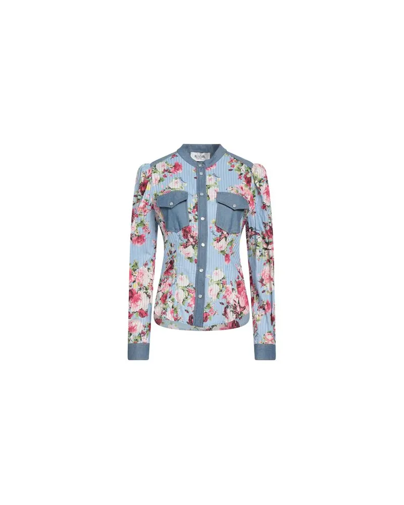 Blumarine TOPS - Hemdenauf YOOX.COM Blaugrau