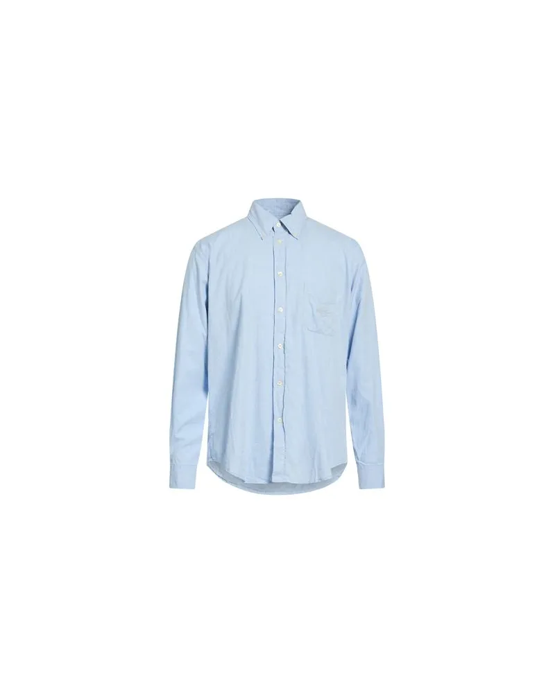 Calvin Klein TOPS - Jeanshemdenauf YOOX.COM Blau
