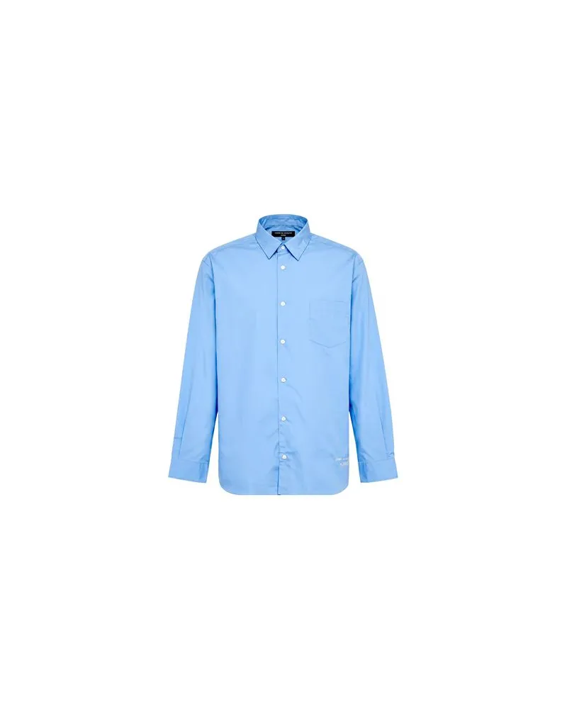 Comme des Garçons TOPS - Hemdenauf YOOX.COM Azurblau