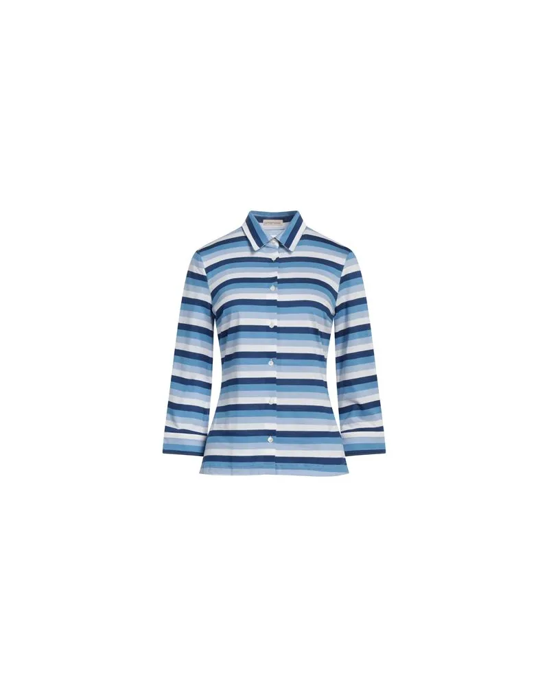 Camicettasnob TOPS - Hemdenauf YOOX.COM Blaugrau