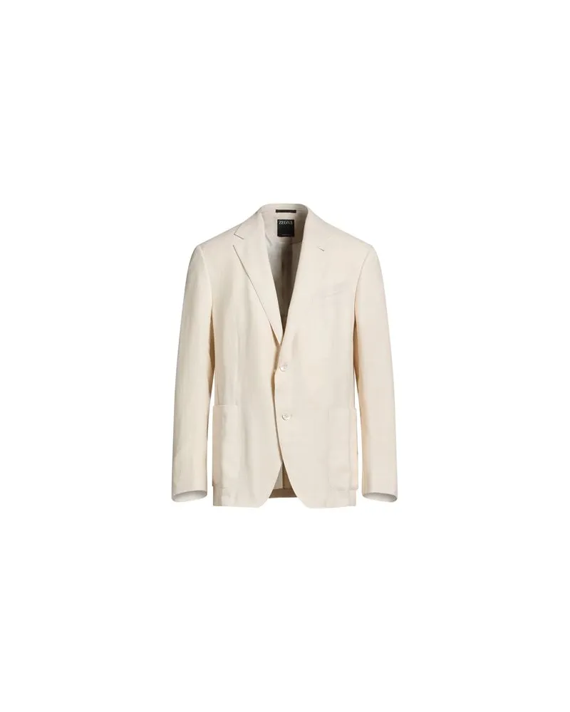 Ermenegildo Zegna ANZÜGE und CO-ORDS - Blazersauf YOOX.COM Cremeweiß