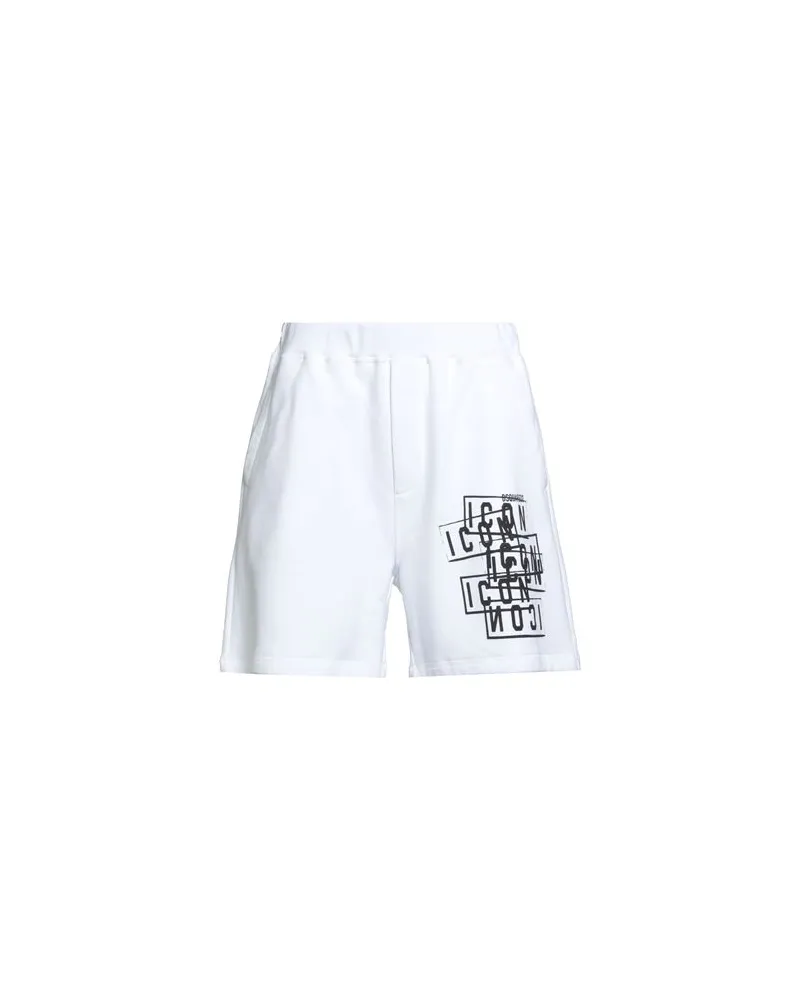 Dsquared2 HOSEN & RÖCKE - Shorts & Bermudashortsauf YOOX.COM Weiß